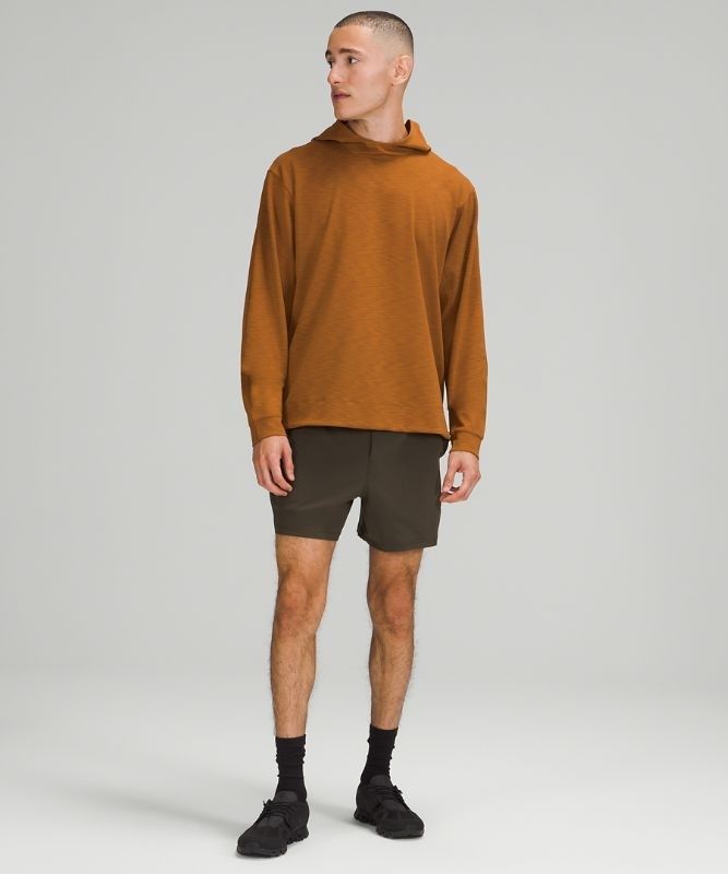 Lululemon Everlux Oversized Hoodie Hoodie Herr Koppar Bruna | MZSA-32415