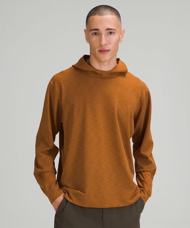 Lululemon Everlux Oversized Hoodie Hoodie Herr Koppar Bruna | MZSA-32415