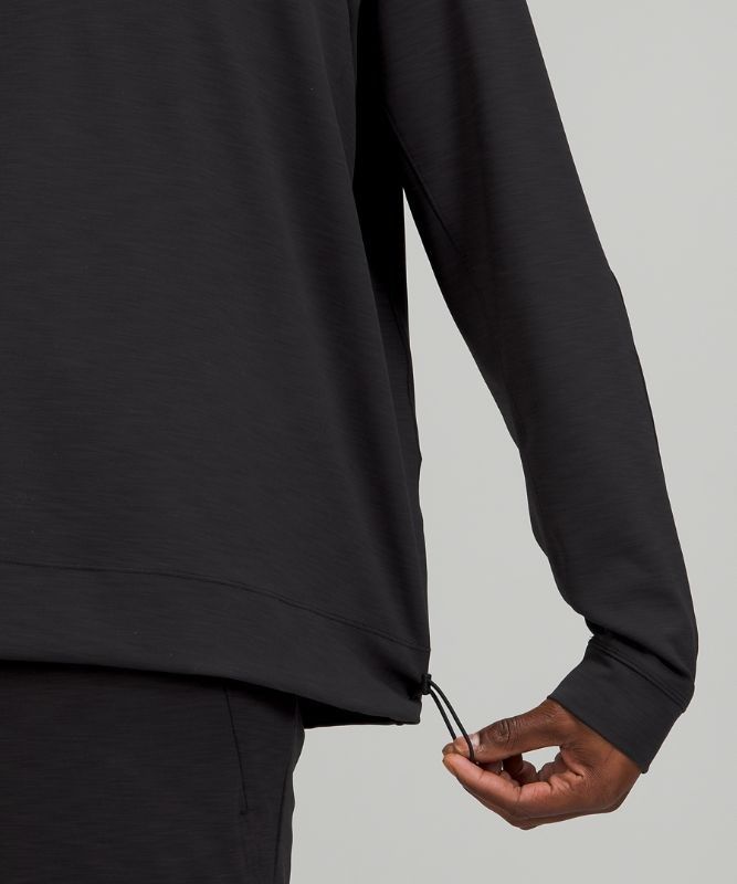 Lululemon Everlux Oversized Hoodie Hoodie Herr Svarta | MCBU-65289