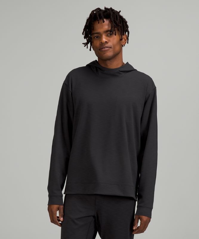 Lululemon Everlux Oversized Hoodie Hoodie Herr Svarta | MCBU-65289