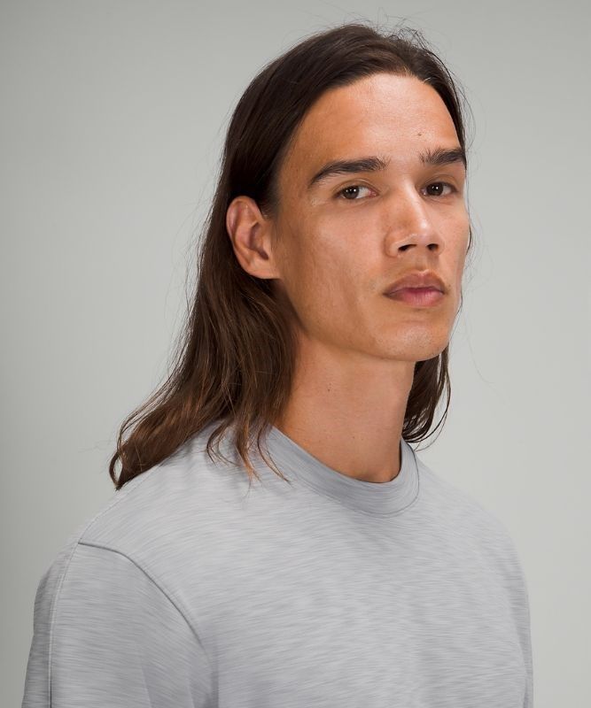 Lululemon Everlux Oversized Long Sleeve Crew Tröjor Herr Grå | NDTM-17629