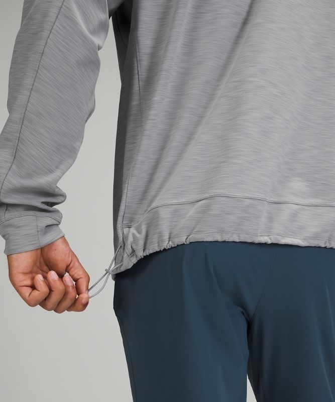 Lululemon Everlux Oversized Long Sleeve Crew Tröjor Herr Grå | NDTM-17629