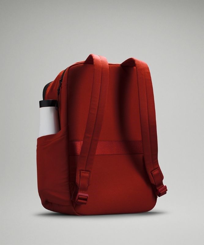 Lululemon Everyday Backpack 2.0 23L Väskor Accessories Mörkröda Svarta | GVCA-34028
