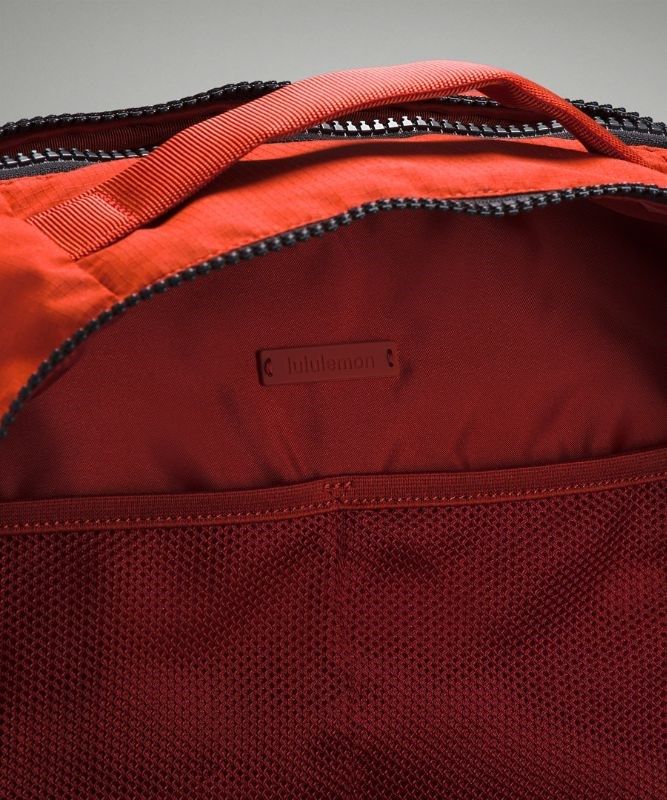 Lululemon Everyday Backpack 2.0 23L Väskor Accessories Mörkröda Svarta | GVCA-34028