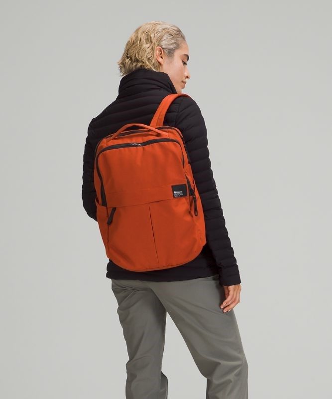 Lululemon Everyday Backpack 2.0 23L Väskor Accessories Mörkröda Svarta | GVCA-34028