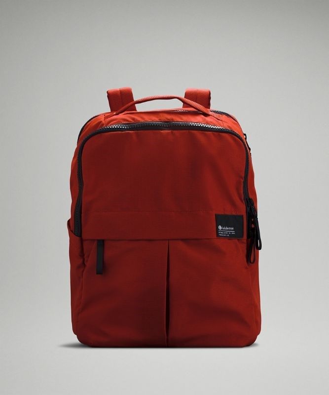 Lululemon Everyday Backpack 2.0 23L Väskor Accessories Mörkröda Svarta | GVCA-34028