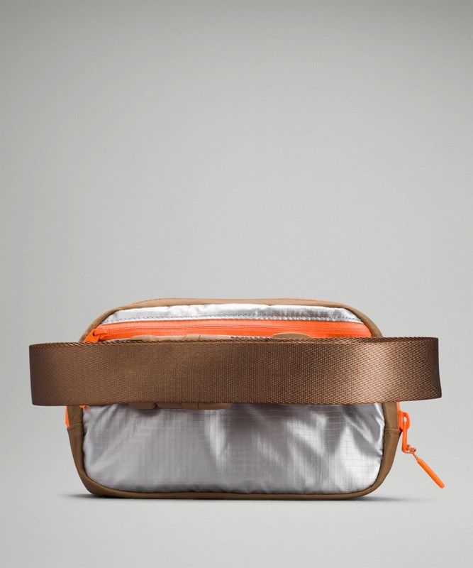 Lululemon Everywhere Belt Bag Väskor Accessories Silver Metal Bruna Orange | VFKJ-01679
