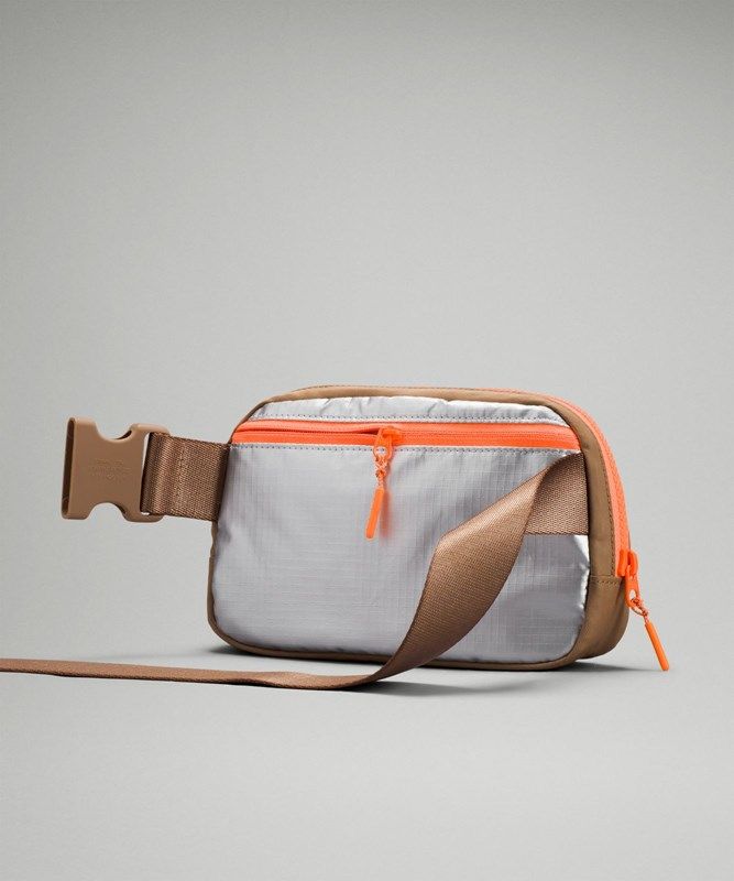 Lululemon Everywhere Belt Bag Väskor Accessories Silver Metal Bruna Orange | VFKJ-01679