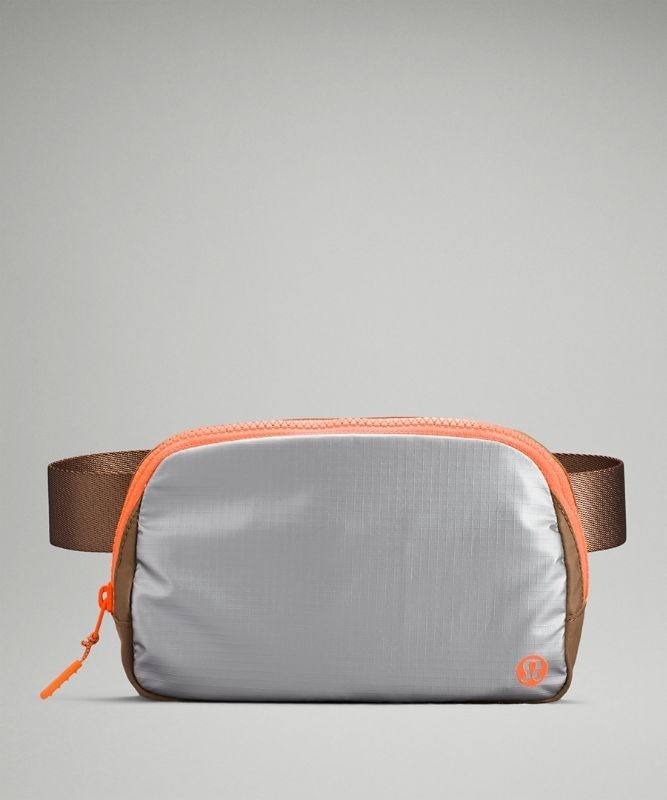Lululemon Everywhere Belt Bag Väskor Accessories Silver Metal Bruna Orange | VFKJ-01679