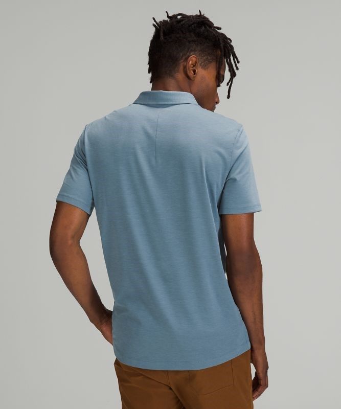 Lululemon Evolution Polo Blast Herr Blå | IYQD-46385