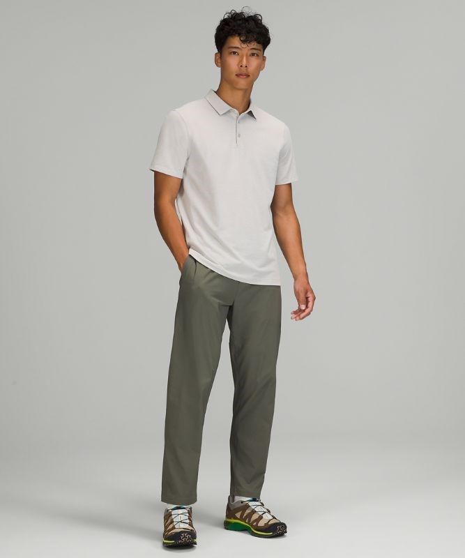Lululemon Evolution Polo Blast Herr Grå | EWRO-68957