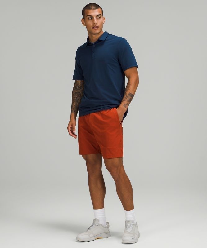 Lululemon Evolution Polo Blast Herr Marinblå | GYVF-20759
