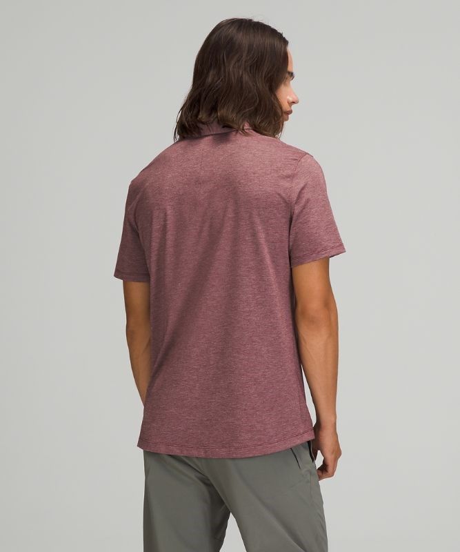 Lululemon Evolution Polo Blast Herr Röda Vinröda | GIUR-84251