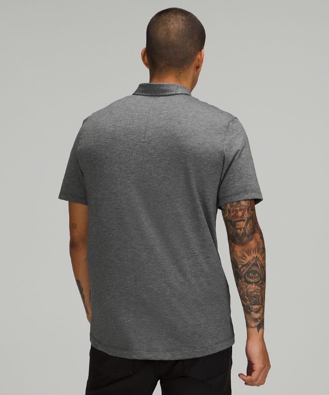 Lululemon Evolution Polo Blast Herr Svarta | KAIT-20195
