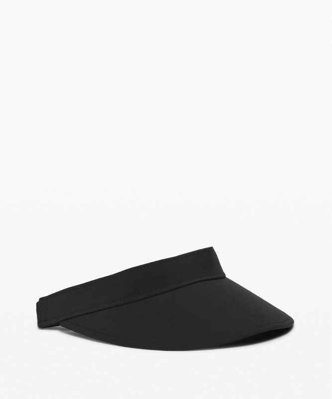 Lululemon Fast Paced Run Visor Hatt Accessories Svarta | GHFZ-54938