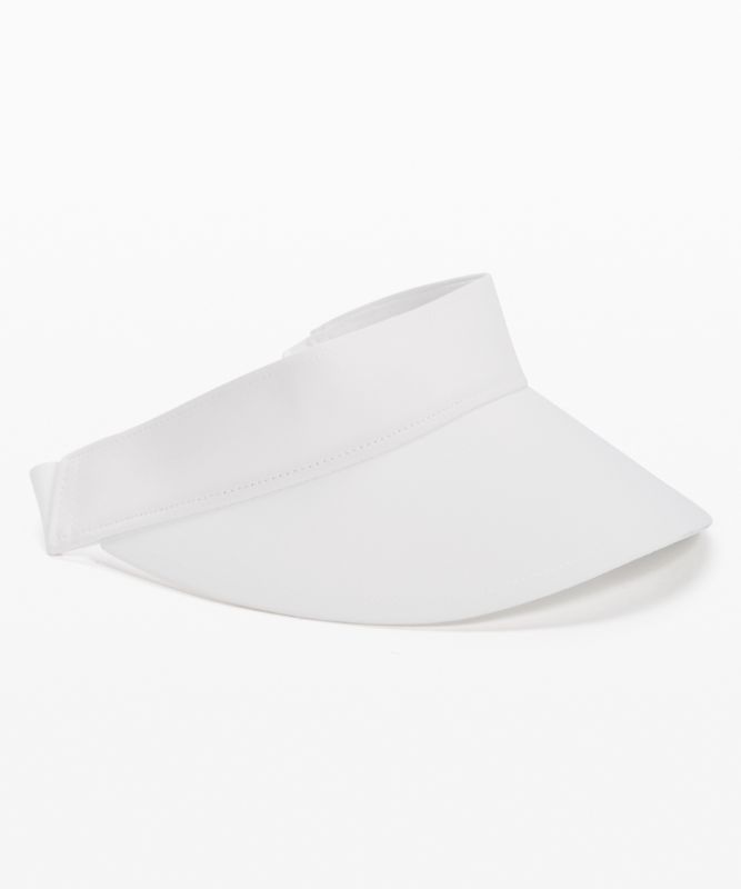Lululemon Fast Paced Visor Hatt Accessories Vita | JXRA-18730