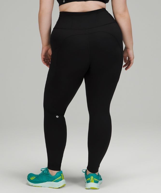 Lululemon Fast and Free High-Rise Tight 28 Leggings Dam Svarta | NFHY-38257