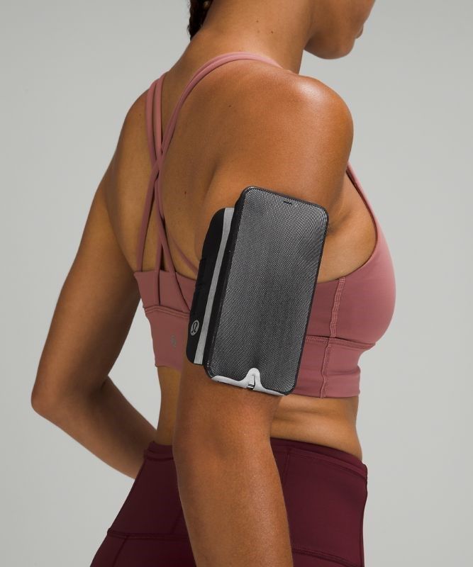 Lululemon Fast and Free Run Armband Utrustning Accessories Svarta | SJOF-26091