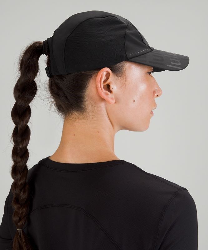 Lululemon Fast and Free Run Hat Elite Hatt Accessories Svarta | KSXQ-01935
