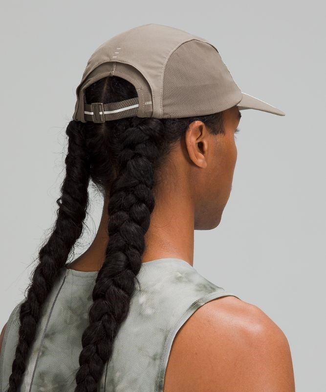 Lululemon Fast and Free Run Hat Elite M Hatt Accessories Beige Vita | DBIC-35278
