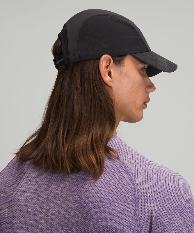 Lululemon Fast and Free Run Hat Elite M Hatt Accessories Svarta | THCB-47230