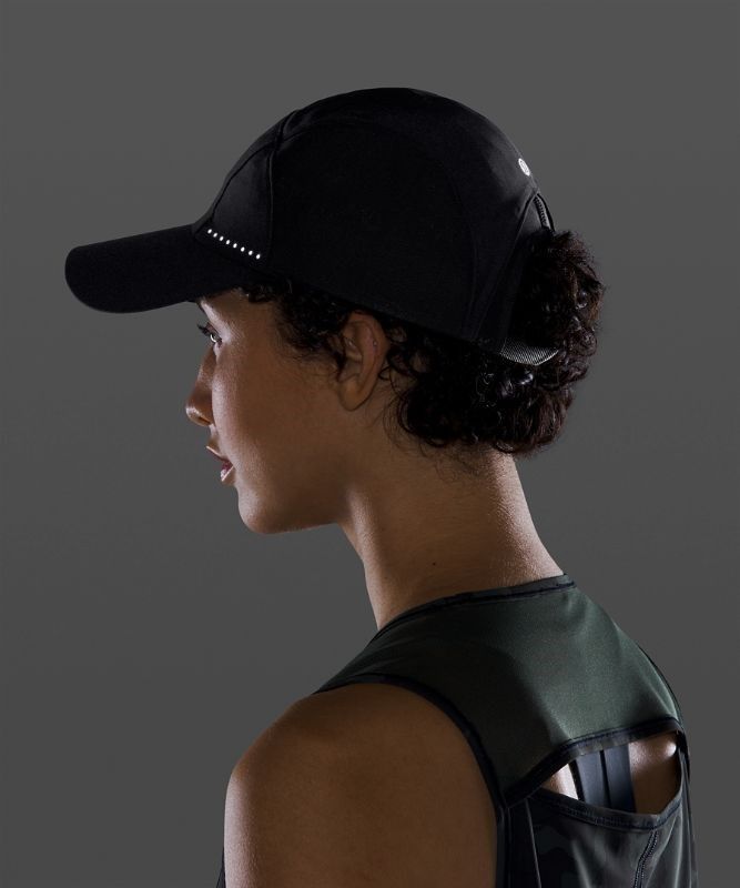 Lululemon Fast and Free Run Hat Elite W Hatt Accessories Svarta | ZGPF-47891