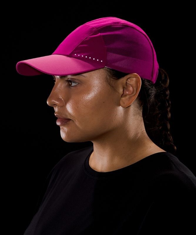 Lululemon Fast and Free Run Hat Elite W Hatt Accessories Rosa | DZNR-89314