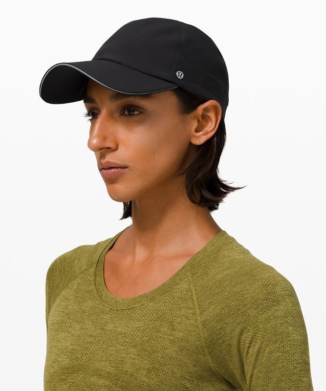 Lululemon Fast and Free Run Hat Hatt Accessories Svarta | EHYC-93267