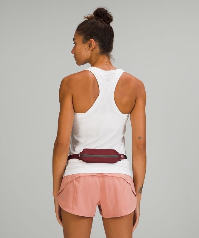 Lululemon Fast and Free Running Belt Mini Väskor Accessories Röda Vinröda | WHMT-74063