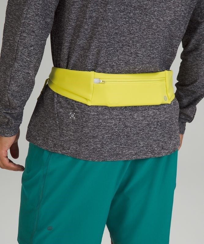 Lululemon Fast and Free Running Belt Väskor Accessories Gula | YIZT-62498