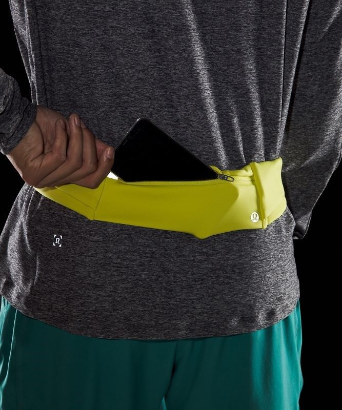 Lululemon Fast and Free Running Belt Väskor Accessories Gula | YIZT-62498