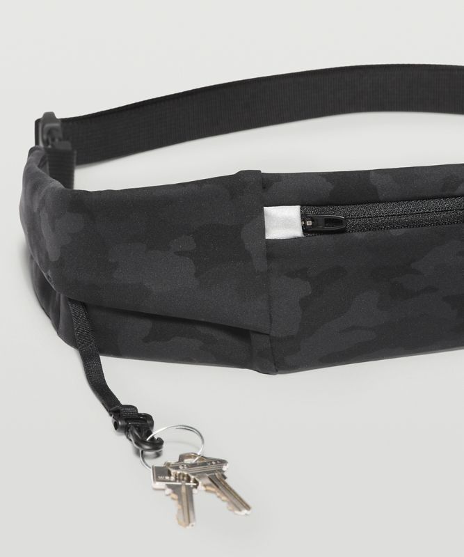 Lululemon Fast and Free Running Belt Väskor Accessories Camo Svarta Olika Färger | UWKM-25904