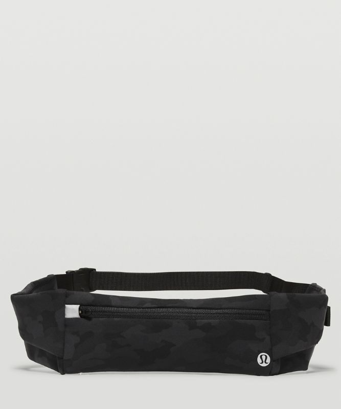 Lululemon Fast and Free Running Belt Väskor Accessories Camo Svarta Olika Färger | UWKM-25904