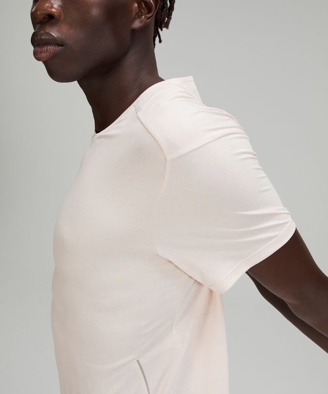 Lululemon Fast and Free Short Sleeve Blast Herr Vita | SIZW-51673