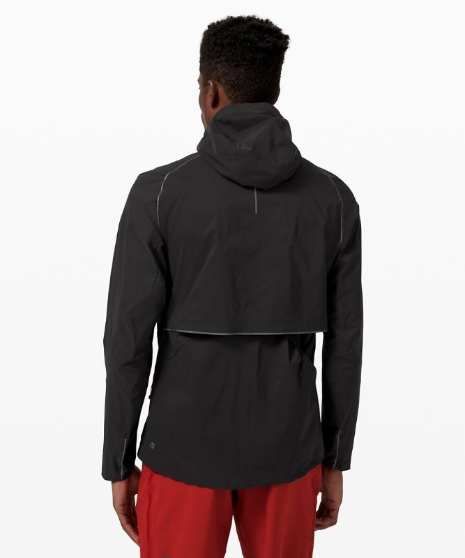 Lululemon Fast and Free Windbreaker Jackor Herr Svarta | CJES-75124