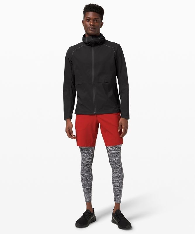 Lululemon Fast and Free Windbreaker Jackor Herr Svarta | CJES-75124