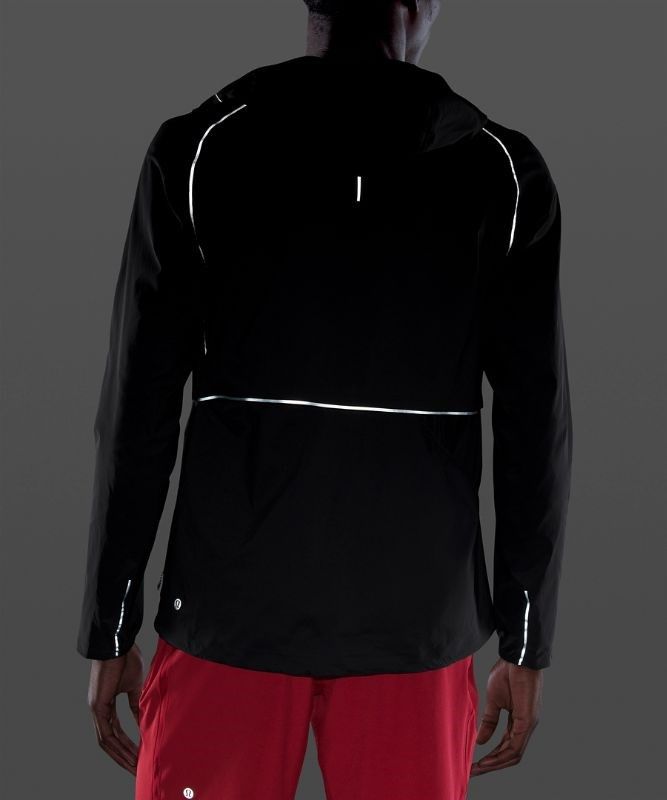 Lululemon Fast and Free Windbreaker Jackor Herr Svarta | CJES-75124