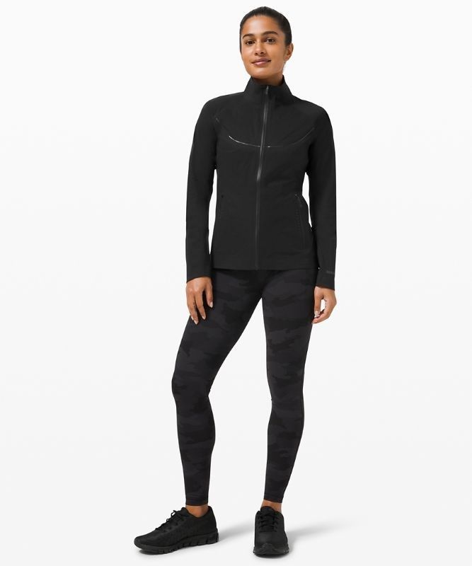 Lululemon Fast and Free Windbreaker Jackor Dam Svarta | BMCR-68127