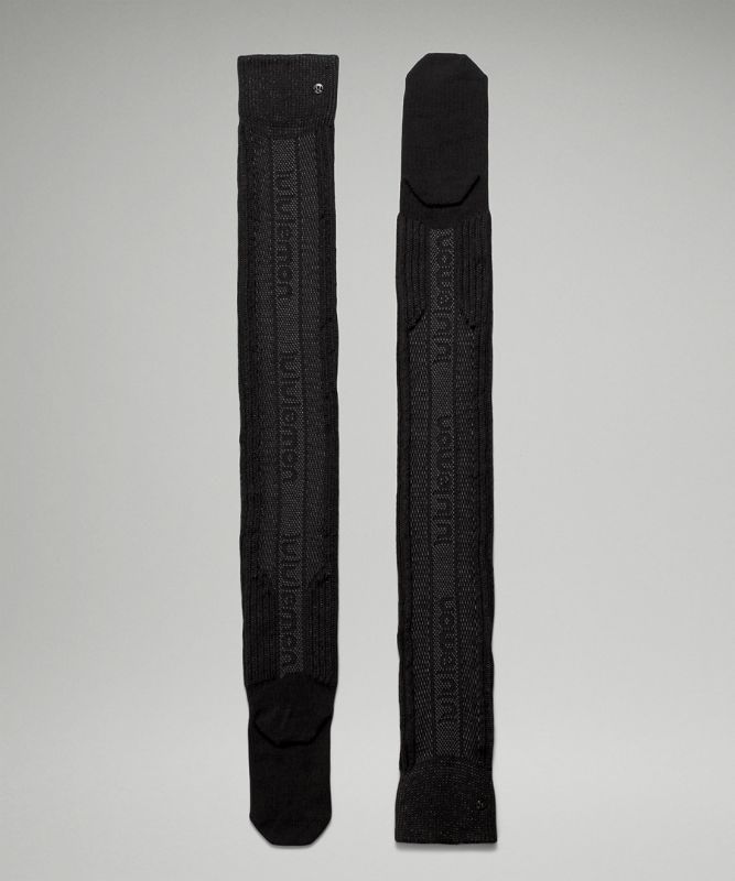 Lululemon Find Your Balance Knee-High Sock Strumpor Accessories Svarta | FLMO-19830
