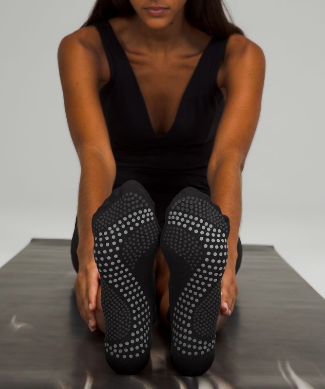 Lululemon Find Your Balance Studio Ankle Sock Strumpor Accessories Svarta | BSRW-36587