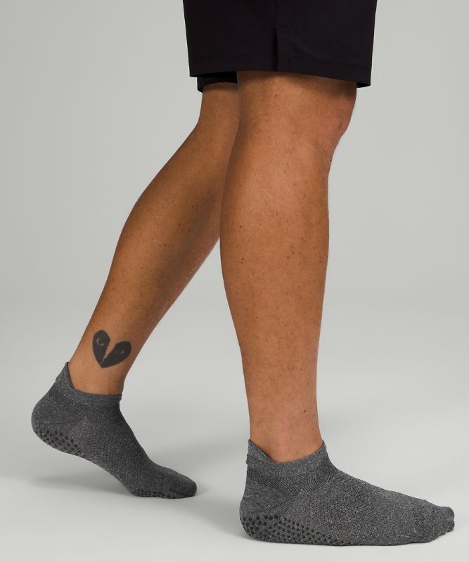 Lululemon Find Your Balance Studio Tab Sock Strumpor Accessories Mörkgrå | IKVJ-95687