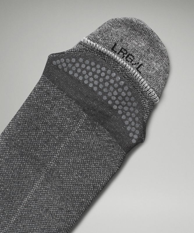Lululemon Find Your Balance Studio Tab Sock Strumpor Accessories Mörkgrå | IKVJ-95687