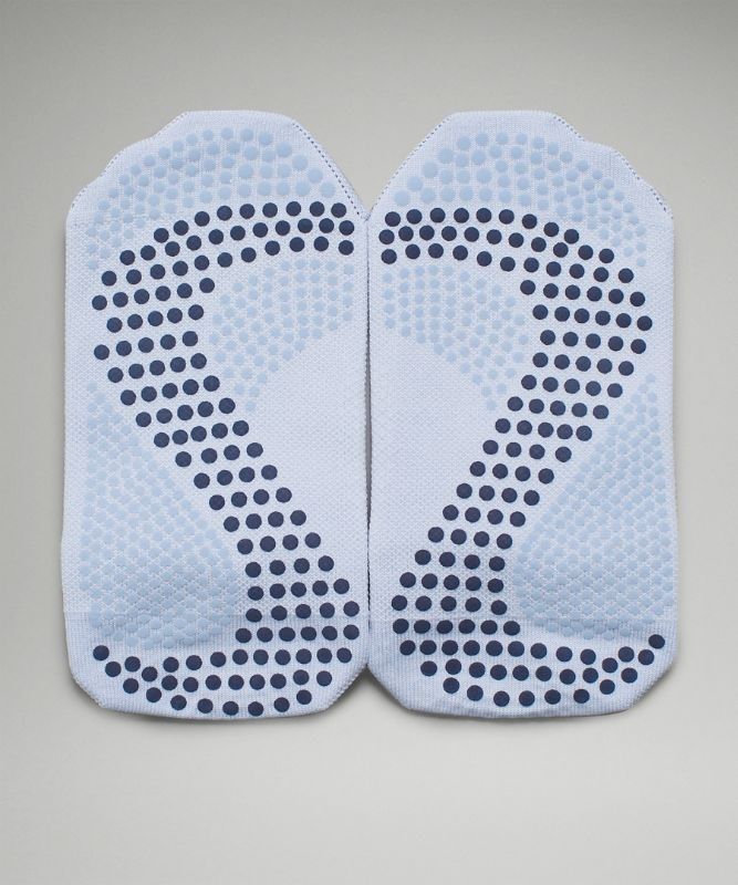 Lululemon Find Your Balance Studio Tab Sock Strumpor Accessories Blå Beige | EKDS-12950