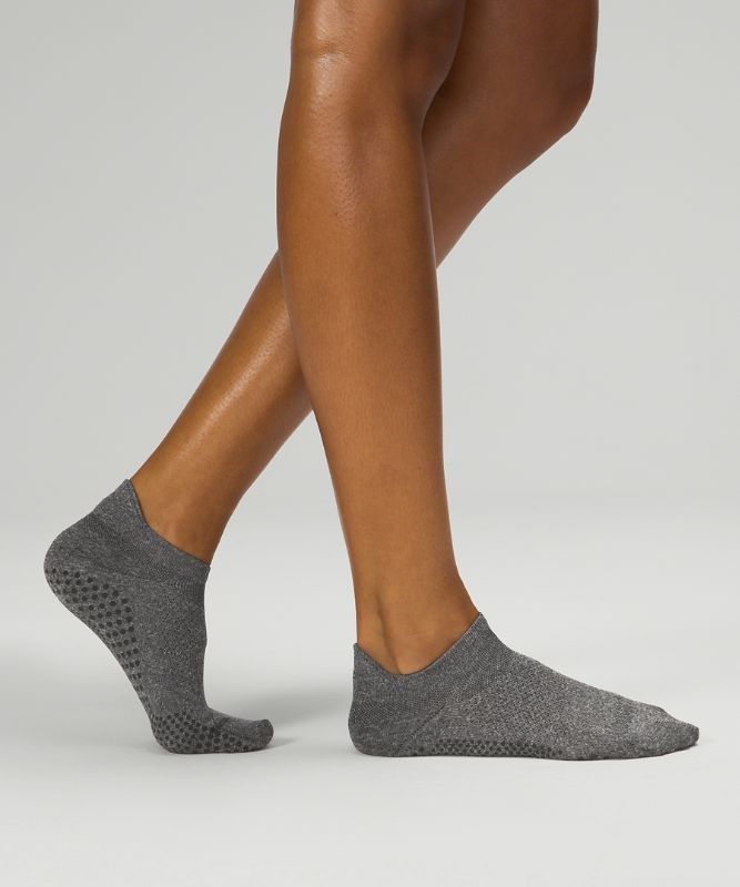 Lululemon Find Your Balance Studio Tab Sock Strumpor Accessories Mörkgrå | VYUN-54129