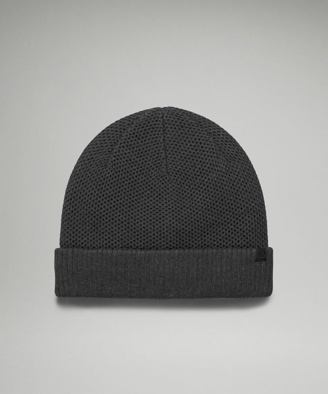 Lululemon Fleece-Lined Knit Beanie Hatt Accessories Svarta | LIXC-07385
