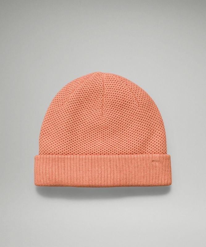 Lululemon Fleece-Lined Knit Beanie Hatt Accessories Rosa | BLXV-01356