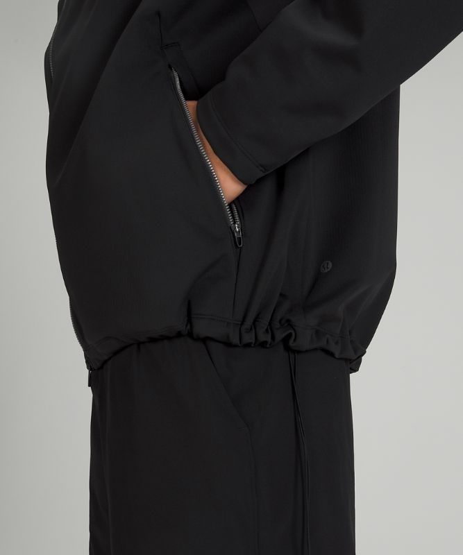 Lululemon Fleece Back Softshell Jackor Herr Svarta | DUVZ-57928