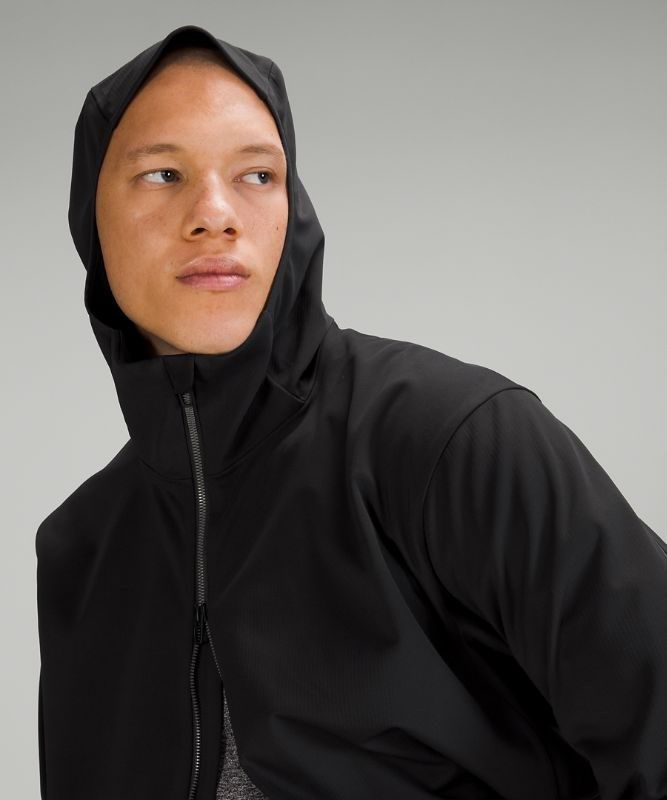 Lululemon Fleece Back Softshell Jackor Herr Svarta | DUVZ-57928
