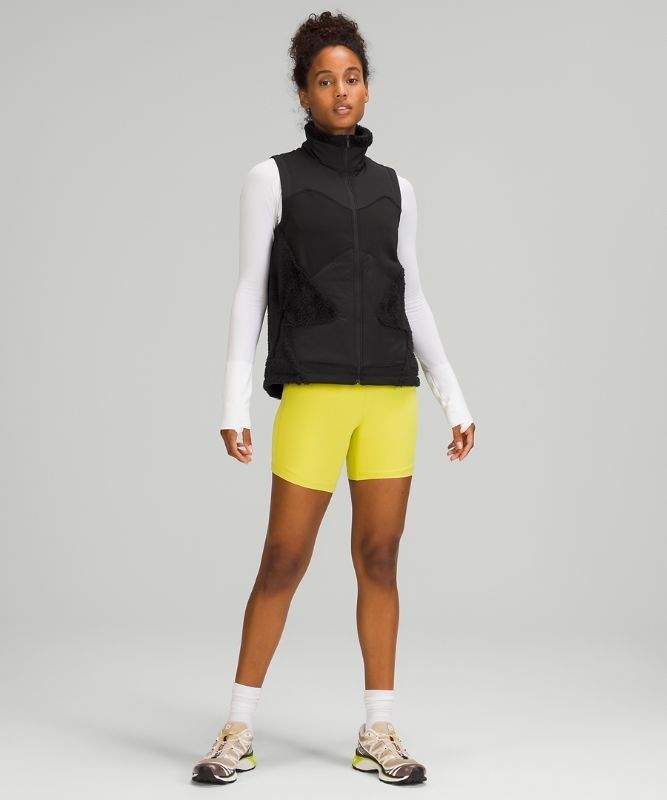 Lululemon Fleece Insulated Vest Jackor Dam Svarta | VQSU-43012
