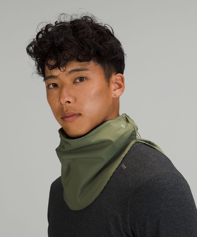 Lululemon Fleece Toggle Neck Warmer Halsduk Accessories Gröna | PDFJ-42385